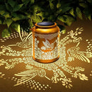 Hyrion Hummingbird Solar Lanterns Outdoor Waterproof Metal Hanging Lights, Garden Decor Gifts for Women, Mom, Grandma Solar Decorations for Yard, Patio, Backyard, Porch, Lawn, Tabletop, Walkway by GreenHaven Gardens