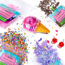 Slime Party Favors, DIY Science Kit for Boys Girls Ages 4-8 6-12, STEM Kit Ice Cream Soft Clay Making Kit for Ages 5-7 8-12 Kids Clay Gift Toys, Girls Birthday Party Supplies by TinyTreasures Baby Boutique