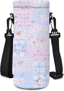 AUPET Water Bottle Bag Carrier,24oz/32oz Insulated Neoprene bottle Sling Holder Case Pouch Cover for 1000ML/750ML Bottles with Shoulder Strap for walking by TinyTreasures Baby Boutique