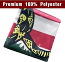 Don't Tread On Me Flag 1776 Flag 3x5 Ft Retro American Flag Polyester Double Sided Mirror Printing Outdoor House Patriotic Banner Decorate by GreenHaven Gardens