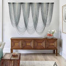 IOWER Large Macrame Wall Hanging Dip-Dyed Macrame Wall Decor Boho Wall Decor Craftsmanship Fiber Art 57" W x 41" L by CozyNest Decor