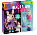 Craft-tastic – Make a Bunny Friend Craft Kit – Learn to Make 1 Easy-to-Sew Stuffie with Clothes & Accessories by TinyTreasures Baby Boutique