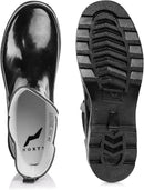 NORTY - Womens Ankle Rain Boots - Ladies Waterproof Winter Spring Garden Boot runs ½ size large by GreenHaven Gardens