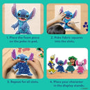 Skillmatics Poke-in Art - Lilo & Stitch Characters, Mess-Free Fun for Kids, DIY Wood Craft Kits, Creative Activity, Gifts for Girls & Boys Ages 4, 5, 6, 7, 8, 9 by TinyTreasures Baby Boutique