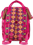 Wrangler Diaper Bag Backpack Aztec Travel Backpack Purses Western Multi-Function Baby Bags for Mom with Waterproof Insulated Pockets by TinyTreasures Baby Boutique