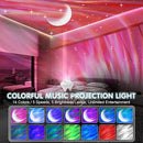Galaxy Moon Projector, Star Night Light Projector with Bluetooth Connection for Music and Timer and Remote Control for Kids Adults Bedroom Party Bar Decoration (White) by TinyTreasures Baby Boutique