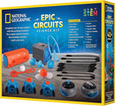 National Geographic Circuit Maker - Electronics Kit for Kids with 40 Electrical Circuit Projects, Electric STEM Toy by TinyTreasures Baby Boutique
