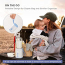 Portable Bottle Warmer, Travel Baby Bottle Warmer for Breastmilk On The Go, Leak-Proof, 2 Modes Fast Heating by TinyTreasures Baby Boutique