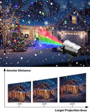 Laser Christmas Projector Lights Outdoor, Christmas Decorations Stars Light Show, Holiday Projector Decorations for House/Garden/Party by GreenHaven Gardens