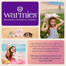 warmies Junior Microwavable & Weighted Stuffed Animals, Cow - Heated Stuffed Animal Plushie for Warmth & Comfort - Cute Soft Plush Toys for Adults & Children (Boys, Girls, Babies & Toddlers) by TinyTreasures Baby Boutique