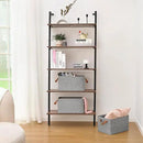 GRANNY SAYS Closet Storage Baskets, Collapsible Fabric Storage Bins with Metal Frame, Clothes Organizer Bins, Large Baskets for Shelves, Gray, 4-Pack by CozyNest Decor