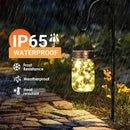 GIGALUMI Solar Mason Jar Lights, 12 Pack 30 Led String Fairy Lights Garden Lights Outdoor Waterproof Hanging Solar Lanterns for Outdoor, Garden, Patio, Lawn, Balcony Decoration by GreenHaven Gardens