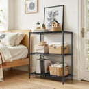 Storage Shelves Adjustable Wire Shelving Metal Wire Rack Shelving Unit Storage Shelf for Kitchen Laundry Room Pantry Closet Bathroom 24" W x 30" H x 14" D Black by GreenHaven Gardens