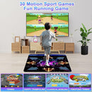 Dance Mat for Kids and Adults, Musical Electronic Dance Step Pad with 100+ Games, 200+Songs, HD Camera, 2 Motion Sensor Controllers, MTV & Cartoon Modes, Dance Mat Toy for Girls& Boys by TinyTreasures Baby Boutique
