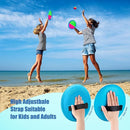 Toss and Catch Ball Set 6 Pack - Beach Toys Pool Toys Outdoor Games for Family Toddlers Kids Adults - Outside Yard Game - Classic Birthday Gift for 3 4 5 6 7 8 9 10 11 12+ Years Old Boys Girls by TinyTreasures Baby Boutique