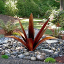DIY Metal Agave Plant Art Yard Tequila Art Sculpture, Tequila Rustic Garden Sculpture Statue Outdoor Decor,Agave Metal Plants for Yard, Garden Lawn Ornaments (9 Leaves -Yellow) by GreenHaven Gardens