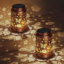 Butterfly Solar Lanterns Outdoor Waterproof Rose Garden Decor Gifts for Women Mom Grandma Hanging Solar Lights Metal Solar Decoration Outside for Yard, Patio, Backyard, Porch by GreenHaven Gardens