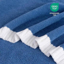 Soft Fuzzy Throw Blanket - Blue Cozy Warm Knit Fluffy Plush, Lightweight & Breathable, Throw for Bed, Chair, Sofa, Couch, Outdoor, 50"X60", Oeko-TEX Certified by CozyNest Decor