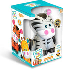 Stack-a-Roos Baby Zebra by Salus Brands - Animal Stacking Toy, Educational Early Learning Toy for Infants Babies Toddlers, Age 12+ Months - Great Baby Gifts, STEM by TinyTreasures Baby Boutique