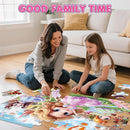 Jumbo Floor Puzzle for Kids,48 Piece Princess Large Jigsaw Puzzles,Puzzle for Toddler Ages 3-5,Preschool Educational Intellectual Development Toy Gift for Boys & Girls Ages 4-8 by TinyTreasures Baby Boutique