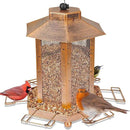 Lantern-Shaped Metal Bird Feeder for Outdoor Hanging, 3.5LB Large Capacity, Garden Decoration - Attracts Wild Birds, Durable Outdoor Bird Feeding Station for Garden Yard Outside Backyard by GreenHaven Gardens