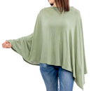 WeeSprout Nursing Cover for Breastfeeding, Soft & Breathable Nursing Poncho, Neck Insert for Hands-Free View, Machine Washable & Dryer Safe Feeding Cover Up by TinyTreasures Baby Boutique