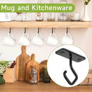 Ceiling Hooks for Hanging Plants: Iron Plant Bracket for Wall Mount - Metal Plant Hanger Indoor Hooks - 8 Pack by GreenHaven Gardens