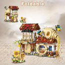 Honey Bee Workshop Mini Building Set, Creative DIY Simulation Building Toys, 1242PCS Mini Building Honey Bee Workshop Set Boys Girls 6+ by TinyTreasures Baby Boutique