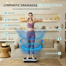Vibration Plate Exercise Machine - Fitness Platform Vibration Plate for Lymphatic Drainage, Whole Body Shaker Machine Helps Weight Loss & Shaping, Workout Power Waver Vibrate for Women Men by CozyNest Decor