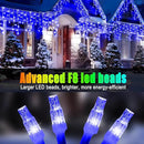 98FT 900LED F8 Upgraded Christmas Lights Decorations - 8 Modes Waterproof Outdoor Fairy String Lights With Memory and Timer - Plug-in for Holiday, Party, Wedding, Home, Roof by GreenHaven Gardens