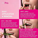 Teeth Whitening Strips 14 Treatments Kit - Teeth Whitener, Peroxide Free, Enamel Safe Green White Strips, Deep Stains Removal - Instant Teeth Whitening Without The Harm (28 Strips) by CozyNest Decor