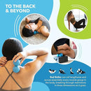 RAD Original Peanut Massage Ball – Medium Density Yoga Deep Tissue Roller Ball – Myofascial Release for Back, Neck, Feet, Psoas & Spine – Suboccipital & Thoracic Trigger Point Therapy by CozyNest Decor