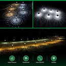 Super Bright Solar Lights, Waterproof 10 Pack, Dusk to Dawn Up to 12 Hrs Solar Powered Outdoor Pathway Garden Lights Auto On/Off, LED Landscape Lighting Decorative for Walkway Patio Yard by GreenHaven Gardens