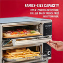 PowerXL SmartSynx Dual Door Oven, 8 Quick-Touch Cooking Presets including Air Fry, Toast, Bake, Broil, Reheat and More, Cook 2 Different Foods at the Same Time, Large Capacity & Adjustable Temperature by CozyNest Decor