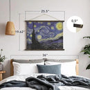 American Art Decor The Starry Night Over the Rhone Tapestry Wall Art by Vincent van Gogh by CozyNest Decor