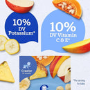 Gerber Stage 3 Baby Snacks, Truly Tropical Blend, Fruit & Veggie Melts, Baby Led Feeding, 7PK by TinyTreasures Baby Boutique