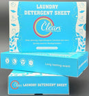 Clean Laundry Detergent™– Hypoallergenic, Eco-Friendly, Plant-Based, Biodegradable, 100% Natural – Gentle on Skin & Fabrics, Fresh Scent, 60 Premium Detergent Sheet by CozyNest Decor