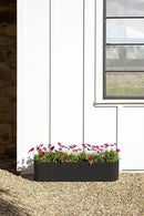 Veradek Demi Series Window Box Planter - Long Planter Box for Windowsill/Balcony | Durable Plastic-Stone Composite Material | Modern Décor for Flowers/Herbs by GreenHaven Gardens