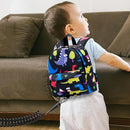 Accmor Toddler Leash Baby Dinosaur Backpack Harness with Anti Lost Wrist Link, Cute Mini Child Daycare Bag with Tether Hold Kids Close While Outdoor Walking for Baby Boys Girls by TinyTreasures Baby Boutique