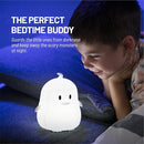 Lumipets Remote Control Silicone Night Light for Kids - Penguin Design with 9 Soft Colors & Sleep Timer - Rechargeable, Battery-Operated Lamp for Bedroom | Baby Nursery, Toddler, Girls, Boys by TinyTreasures Baby Boutique