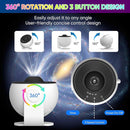 Galaxy Projector, 13 in 1 HD Planetarium Star Projector for Bedroom, 360 Rotating Star Light with Adjustable Knob and Timer for Kids, Ceiling, Gifts, Room Decoration by TinyTreasures Baby Boutique