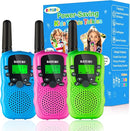 BATURU Walkie Talkies for Kids 3 Miles Long Range, Battery-Saving Walkie Talkie, 22 Channels Kids Walkie Talkies 3 Pack, Outdoor Camping Toys for Girls Boys Age 5-10, Stocking Stuffers for Girls Boys by TinyTreasures Baby Boutique