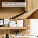 2 Pcs Bathroom Wall Cabinet Above Toilet Storage，Wall Mounted Storage with Adjustable Shelves, Space-Saving Modern Design for Bathroom & Laundry Room, Kitchen, Dining Room, Living Room by CozyNest Decor