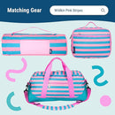 Wildkin 15-inch Kids Backpack – Durable, Padded, Adjustable for School & Travel - Pink Stripes by TinyTreasures Baby Boutique