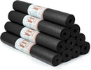 10 Pack Economy Yoga Mat, 68" x 24" Non Slip Exercise Mat, 3mm Thick Gym Mat, Bulk Non Toxic Yoga Mats for Home Workout and Studios by TinyTreasures Baby Boutique
