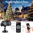 4 Pcs Christmas Snowflake Projector Lights Outdoor Waterproof Highlight Rotating LED Snow Lights with Remote Control for Xmas Holiday Party Garden Landscape Home Decoration by GreenHaven Gardens