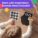 Magnetic Drawing Board for Kids & Toddlers with Beads and Magnet Stylus Pen - Magnetic Travel Toy for Airplane & Car Ride Activities for Kids by TinyTreasures Baby Boutique
