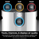 Shark Air Purifier for Home Large Room, Clean Sense Technology, HEPA Air Filter, 1000 Sq Ft, Kitchen, Filters Smoke, Captures 99.98% of Particles, Pet Dander, Pollutants, Dust, Allergens, HP201 by TinyTreasures Baby Boutique
