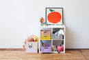 3 Sprouts Toy Storage Organizer: Toy Box Cube Organizer for Playroom, Nursery - Foldable Storage Bin - Llama by TinyTreasures Baby Boutique