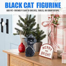 4PCS Set Cats Garden Decor Cat Gnome Statues for Outdoor Halloween Cat Figurine Cat Lover Idea Cute Cat homedecor Waterproof Figurines Lawn Ornaments by GreenHaven Gardens